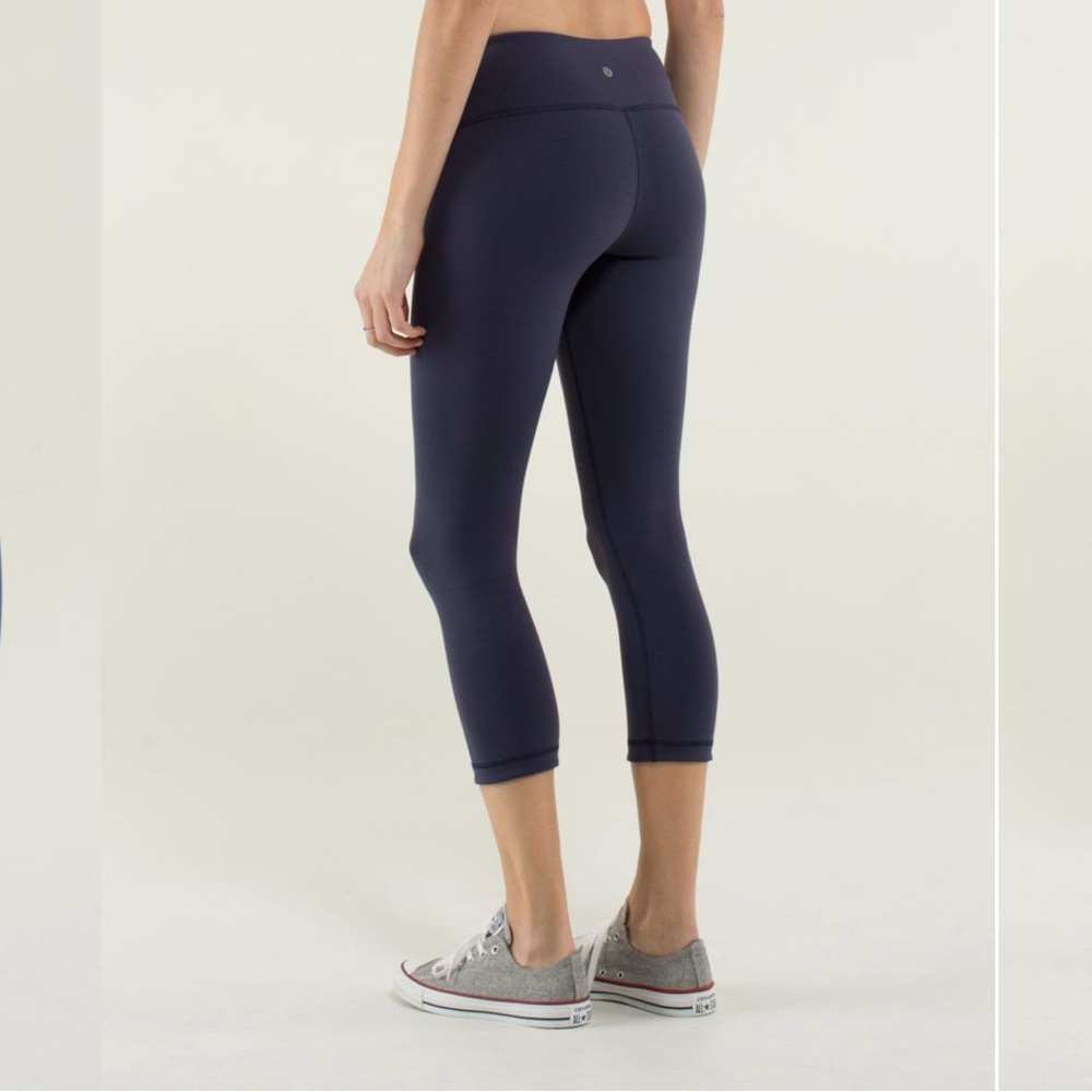 Lululemon Wunder Under Crop *Reversible
